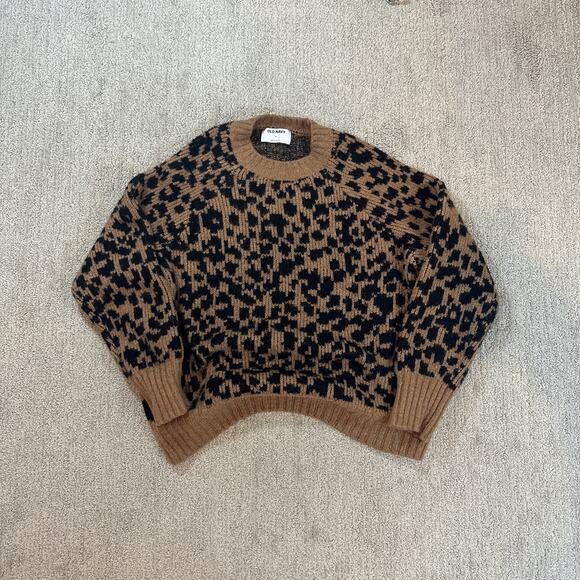 Old Navy Cheetah Print Sweater - Picture 1 of 5